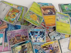 3.2kg Bulk Bundle of Mixed Pokemon Trading Cards Assorted Types Lots Of Shiny's - Image 5