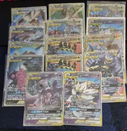 Pokemon TCG Tag Team/IR/SIR/Full Art/SR Lot 136 cards - Image 1