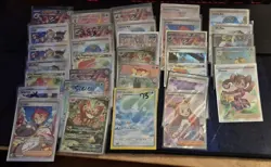 Pokemon TCG Tag Team/IR/SIR/Full Art/SR Lot 136 cards - Image 2