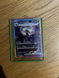 Pokemon TCG Scarlett Violet Prismatic Evolutions Umbreon EX Card 161/131 - Image 1