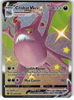 Crobat VMAX - SWSH099 SWSH: Sword & Shield Promo Cards NM Pokemon Card TCG - Image 1