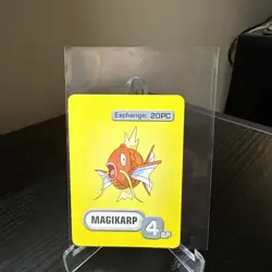 2005 Pokemon Master Trainer Board Game Pokemon Card RARE Magikarp - Image 1
