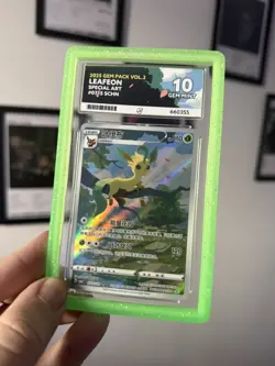Leafeon 07 15/15 Special Art Chinese Pokemon Card Gem Pack Vol.2 ACE 10 GEM MINT - Image 1
