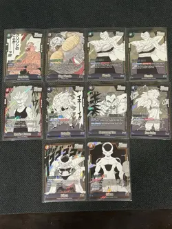 Dragon Ball Fusion World SB02 SR Lot Manga Booster 2 Super Rare Lot 10 Cards Sr - Image 1