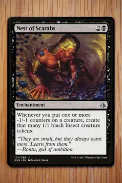 Nest of Scarabs / Amonkhet *Pack Fresh NM Near Mint* Magic the Gathering MTG - Image 1