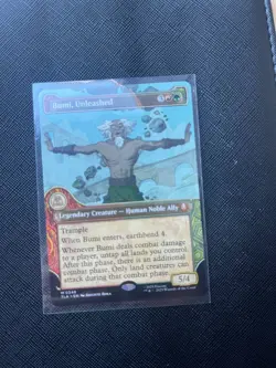 Bumi, Unleashed MTG Avatar The Last Airbender English NM Showcase - Image 1