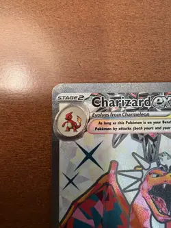 Pokemon TCG Charizard EX Obsidian Flames 215/197 Near Mint Condition - Image 3