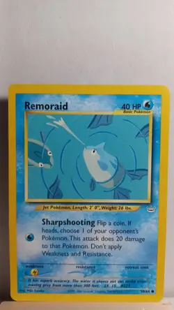 Remoraid [LP] - Pokemon TCG Neo Revelation 50/64 [Common] - Image 1