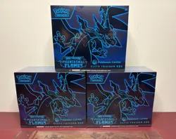 3X LOT Pokemon Phantasmal Flames Elite Trainer Box ETB Pokemon Center - Image 1