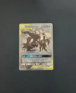 Mint Condition Pokemon TCG Umbreon & Darkrai GX SM241 Sun & Moon Promo - Image 1