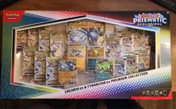Pokemon TCG Lucario V & Tyranitar V Collector's Box - 14 Packs 820650856716 - Image 1