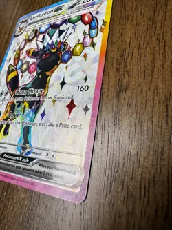 FLAWLESS Pokemon Umbreon EX #176 Black Star Promo Holo-Prismatic Evolutions - Image 5