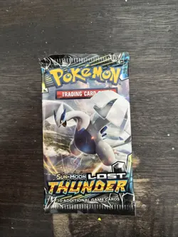 Pokemon TCG Sun and Moon Lost Thunder Booster 820650804557 - Image 1