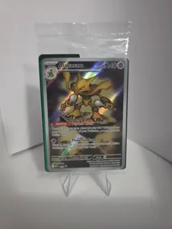 Pokemon TCG Alakazam 009 SEALED Mega Evolution Promo Holo - Image 1