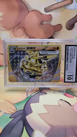 CARBINK BREAK GEM MT CGC 10 FATES COLLIDE POP 6 2016 POKEMON XY 51/124 - Image 2