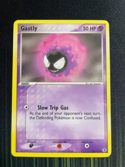 Pokemon TCG ~ Gastly 63/112 ~ RARITY MISPRINT ~ FireRed & LeafGreen ~ Non Holo - Image 1