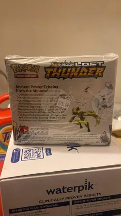 Pokemon SUN & MOON LOST THUNDER Booster Box Factory Sealed - Image 2