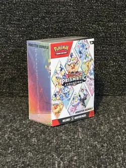 Pokemon TCG Prismatic Evolutions Booster Bundle NEW & SEALED (1 Box - 6 Packs) - Image 3