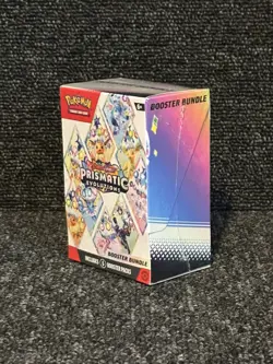 Pokemon TCG Prismatic Evolutions Booster Bundle NEW & SEALED (1 Box - 6 Packs) - Image 4