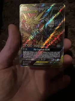 Pokemon TCG Moltres Zapdos Articuno GX SM210 Stained Glass Promos Holo - Image 4
