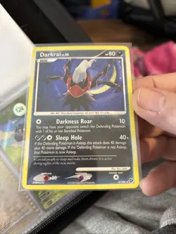 Carte Pokemon HOLO Darkrai 4/106 Bloc Diamant Perle Duels au Sommet C122 LP - Image 1