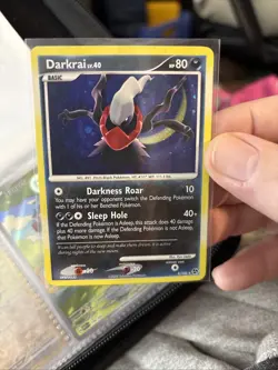 Carte Pokemon HOLO Darkrai 4/106 Bloc Diamant Perle Duels au Sommet C122 LP - Image 2