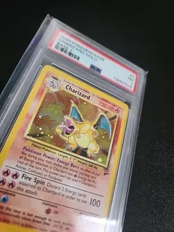 Pokemon Charizard Holo Base Set 2 PSA 7 - Image 2