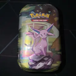 Prismatic Evolutions Mini Tin - Espeon Art - Sealed Brand New - Pokemon TCG - Image 1