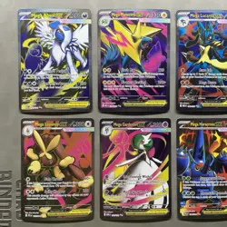 Pokemon Mega Evolution Phantasmal Flames EX Ultra Rare Lot of 6 NM / MINT - Image 2