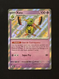 Carte Pokemon Xatu Shiny 152/091 Destinees de Paldea FR Neuve - Image 2