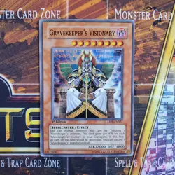 1x Gravekeeper's Visionary - Super Rare - ABPF-EN027 - 1st Ed - LP - Image 1