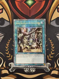 YUGIOH SECRET VILLAGE OF THE SPELLCASTERS QUARTER CENTURY SECRET RARE RA03-EN209 - Image 3