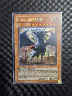 Yugioh - Judgment Dragon - Secret Rare - LODT-DE026 - 1st Edition - German LP-MP - Image 1