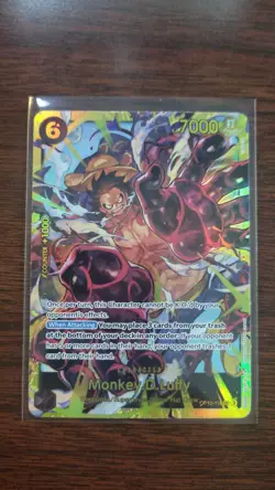 One Piece TCG English OP10-118 Monkey D Luffy ALT ART Parallel - Image 1