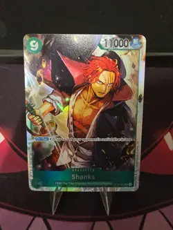 Shanks SR ST16-004 One Piece TCG THE BEST vol.2 NM Reprint - Image 1