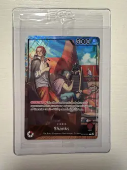One Piece TCG Shanks OP09-001 PSA Magazine Promo SEALED - Image 2