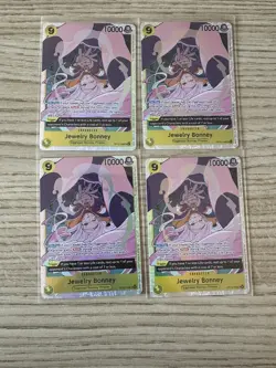 Jewelry Bonney OP13-108 SR Playset x4 - Carrying on His Will One Piece CCG - ENG - Image 1