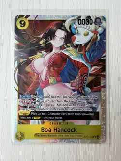 One Piece CCG The Azure Sea's Seven Boa Hancock OP14-112 SR Foil Mint PACK FRESH - Image 1