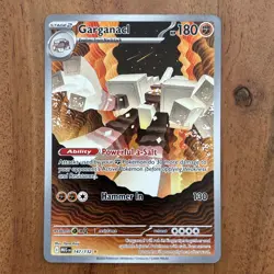 Pokemon TCG Garganacl 147/132 Mega Evolution Illustration Rare NM Card - Image 1