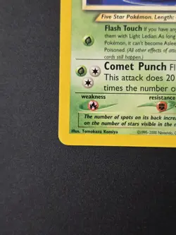 Light Ledian 24/105 Rare Neo Destiny Pokemon Card - LP - Image 3