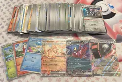 Pokemon cards bundle | Scarlet & Violet base | No Duplicate | ex holo - Image 1