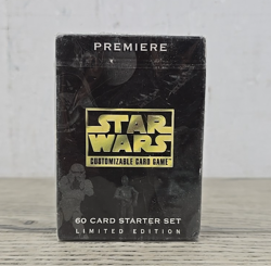 1995 Decipher Star Wars Premiere Customizable Card Game 60 Card Starter Set -NEW - Image 1