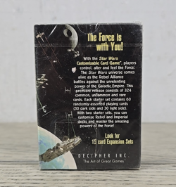1995 Decipher Star Wars Premiere Customizable Card Game 60 Card Starter Set -NEW - Image 3