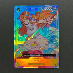 S4316 Nami OP08-106 SR Alt Art Two Legends Japanese One Piece Card J3 - Image 1