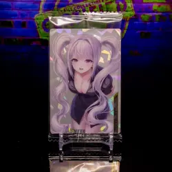 Alice Sealed Foil Metallic Card Nikke Goddess of Victory Wafer Vol. 4 Bandai 025 - Image 1