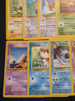 Vintage Pokemon Lot (40 Cards) WOTC Base Sets TCG MP Average Condition (Lot 21) - Image 2