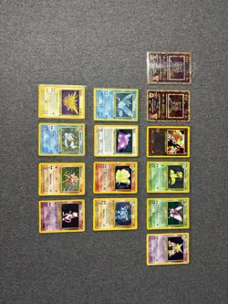 Collection Of 350+ Vintage Pokemon Cards Base Fossil Jungle Rocket Challenge Neo - Image 1