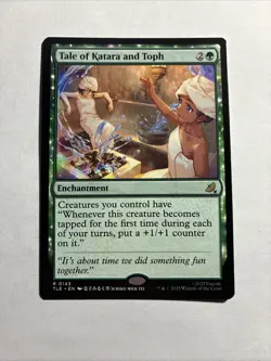 Tale of Katara and Toph - Avatar: The Last Airbender MTG Plus Bonus Card!!! - Image 1