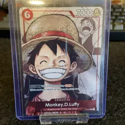 Monkey D Luffy Promo 25th Anniversary Alt Art P-001 One Piece Card English - Image 1
