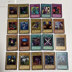 LOT of 20 1996 Yu-Gi-Oh! Playing Trading Cards - Image 1